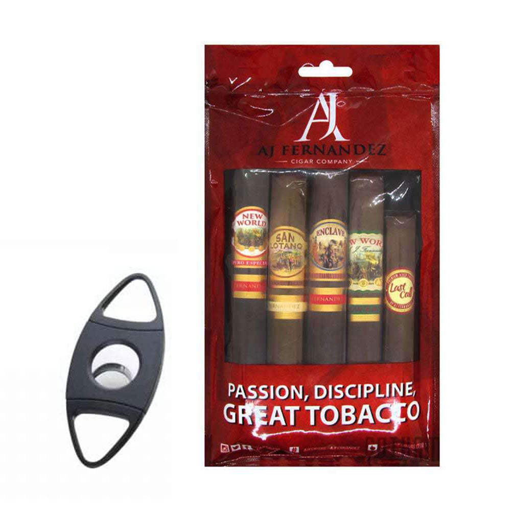 Assortiment de 5 produits AJ Fernandez avec coupe-légumes