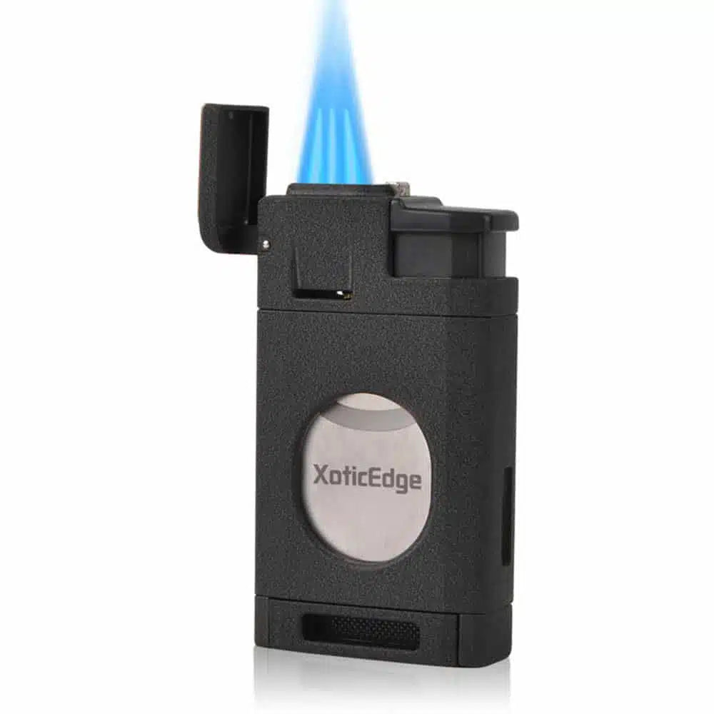 Aurora Torch with cutter – black stone