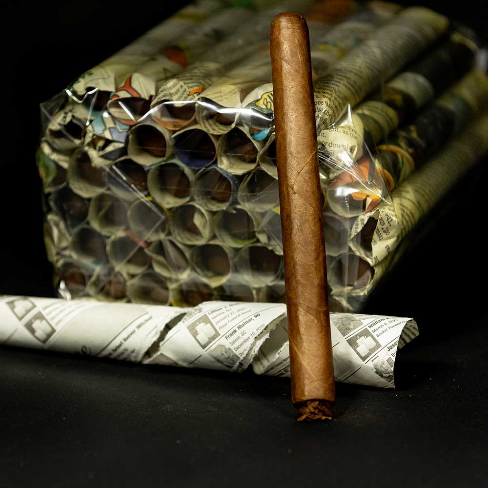 Churchill Super Premium Habano Newspaper – 7¼x47