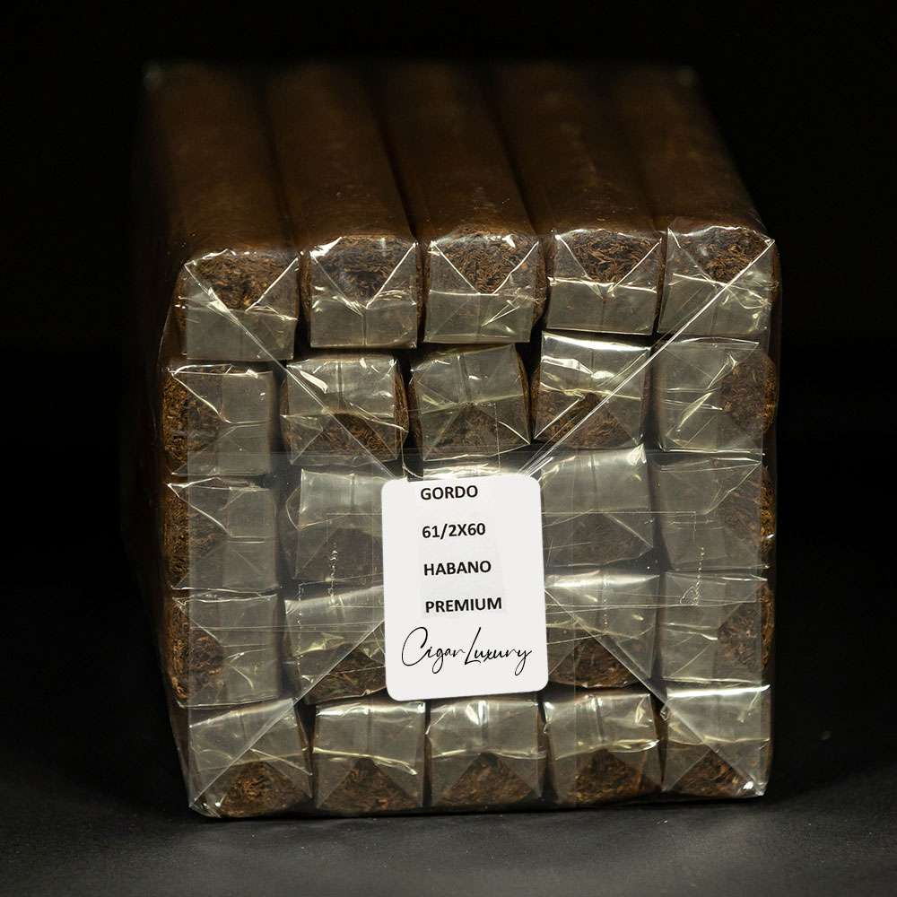 Gordo Premiumᐩ Habano – 6½x60 avec cellophane