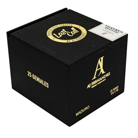 AJ Fernandez Last Call Maduro Geniales ā 4½x48