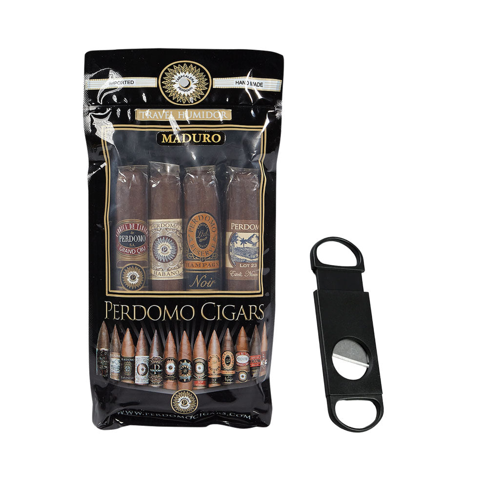 Assortiment de 4 Maduro Perdomo avec coupe-légumes