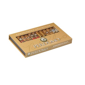 Perdomo Connoisseur Collection Connecticut ā Premium 12āCigar Assortment