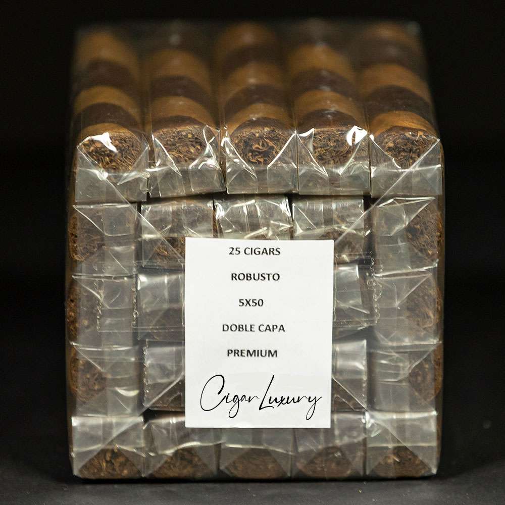 Robusto Premiumᐩ Barberpole – 5×50 w/ cellophane.