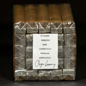 Robusto Premiumᐩ Sweet-tip Connecticut – 5×50 w/ cellophane.