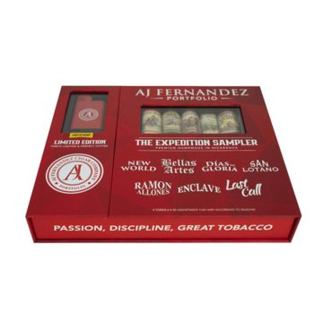AJ Fernandez The Expedition Sampler w Cutter & Lighter