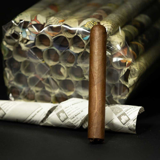 Corona Gorda Pig-tail Super Premium Habano Newspaper – 5½x54