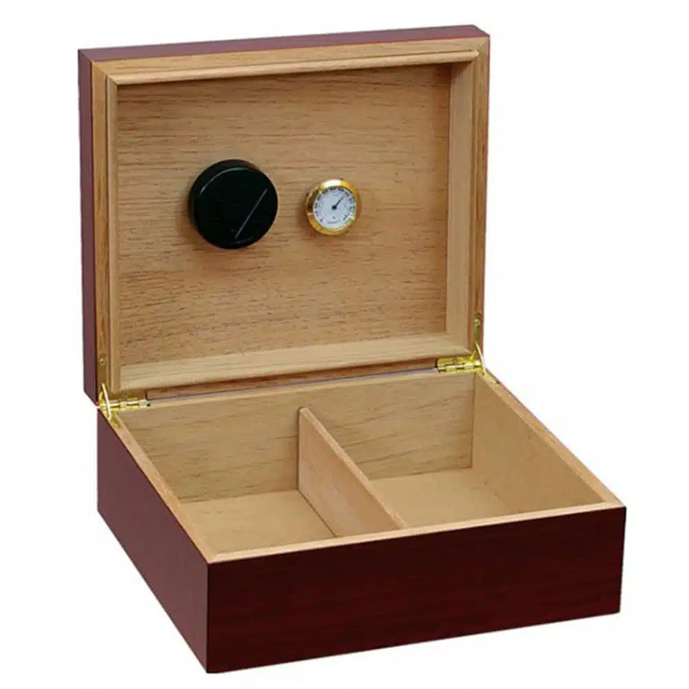 Desktop Humidor Chalet (Cherry) – 25 to 50 Count