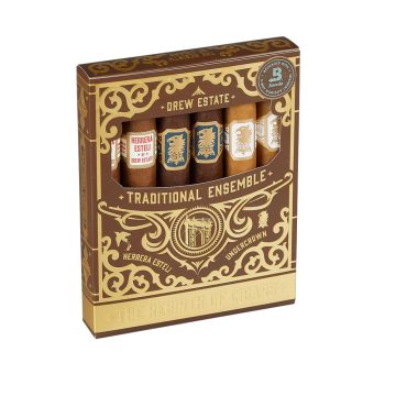 Coffret d'échantillons traditionnels Toro de Drew Estate – 6 pièces