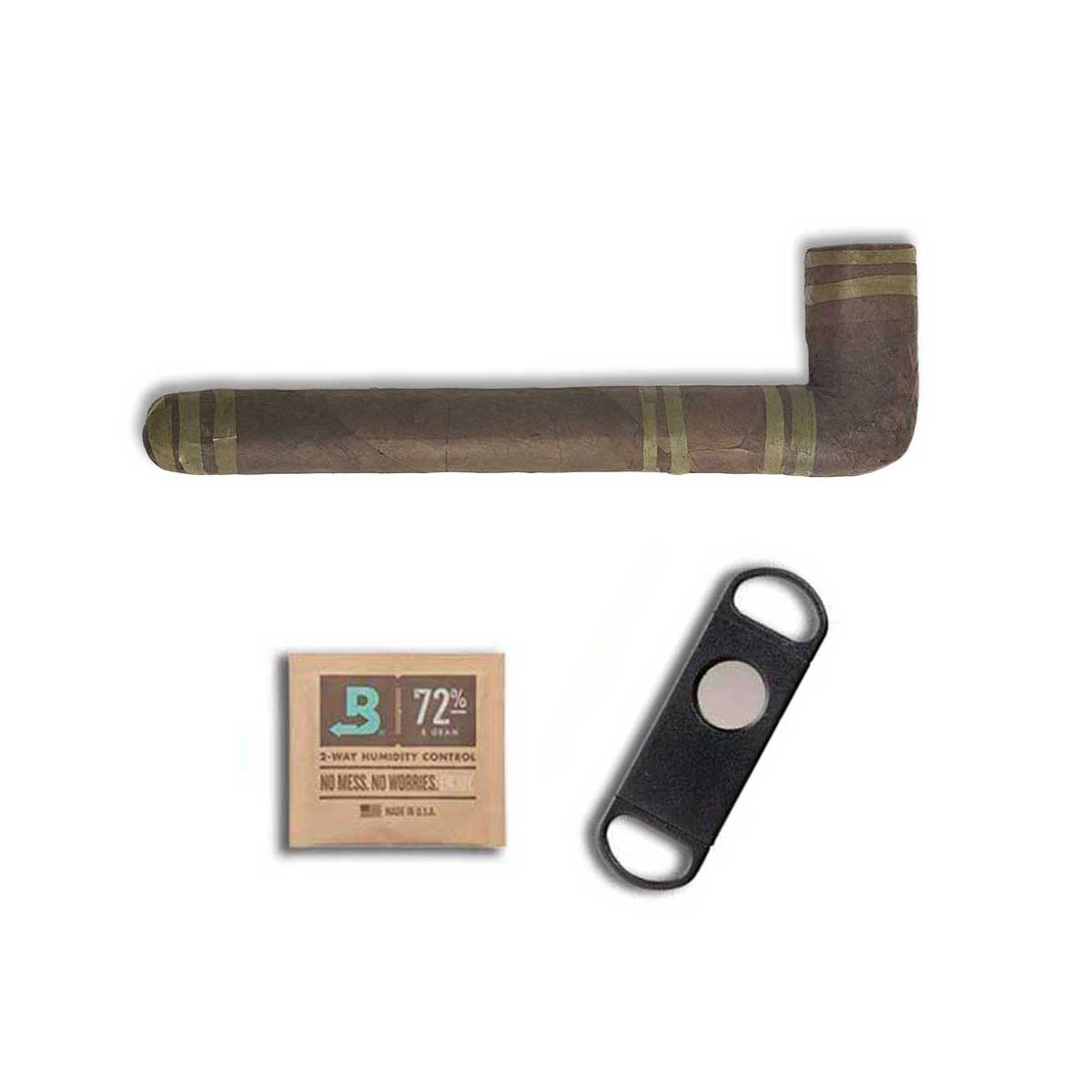 Cigare fantaisie en forme de pipe n° 2