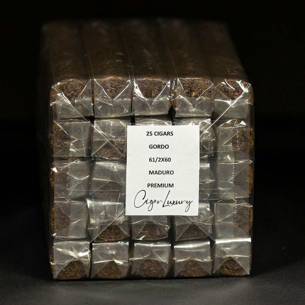 Gordo Premiumᐩ Maduro – 6½x60 avec cellophane