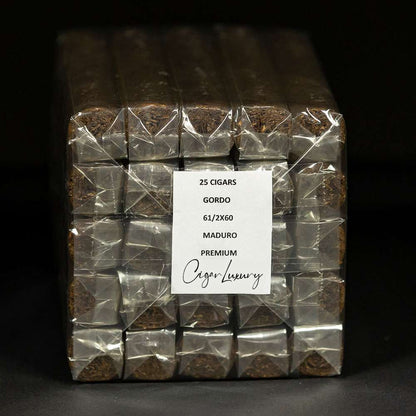 Gordo Premiumᐩ Maduro – 6½x60 avec cellophane