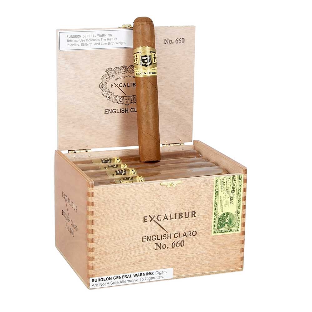 Hoyo de Monterrey Excalibur Gigante Anglais Claro No. 660 – 6×60