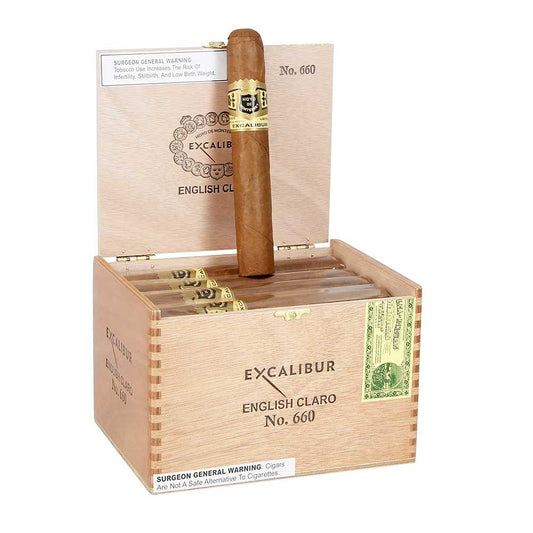 Hoyo de Monterrey Excalibur Gigante English Claro No. 660 – 6×60