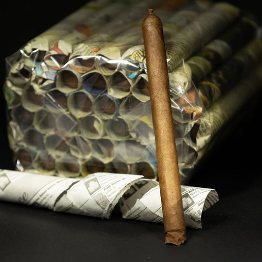 Lancero Pig-tail Super Premium Cameroon – 7×42 (Newspaper)