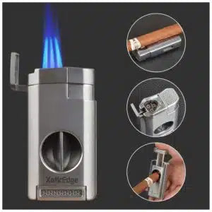 Lumina torch w/ v-cut – silver