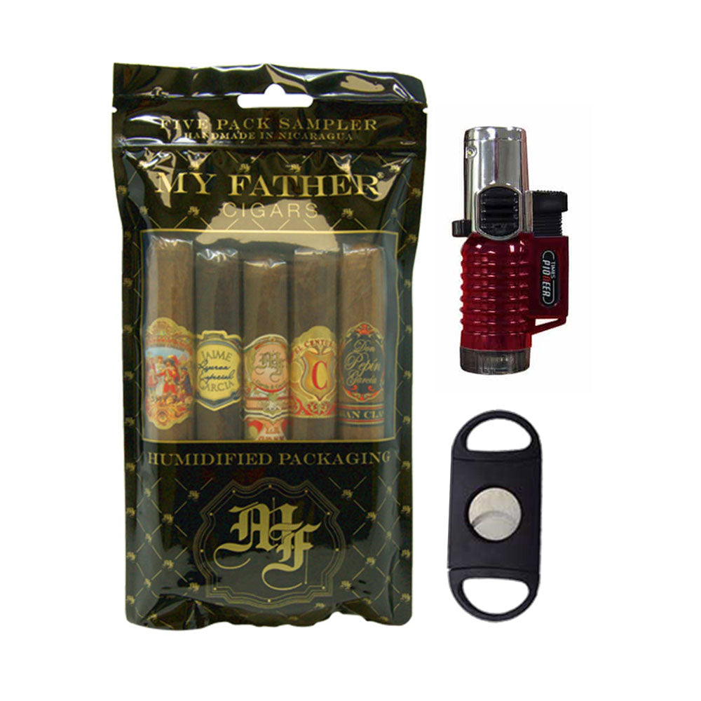 Mon père Assortiment d'échantillons humidifiés 5 Toro – 6×50. Version n° 2