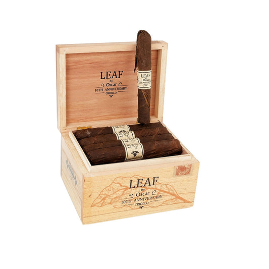 Oscar Valladares Leaf by Oscar 10th Anniversary Criollo Toro – 6×52