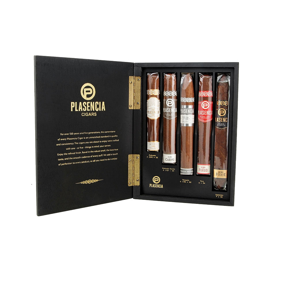 Coffret Plasencia – 5 cigares exclusifs (assortiment)