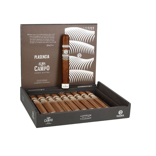 Plasencia Alma del Campo Travesía Box-Pressed Toro Extra – 6½x54