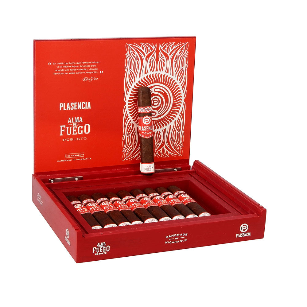 Plasencia Alma del Fuego Candente Robusto – 5×50