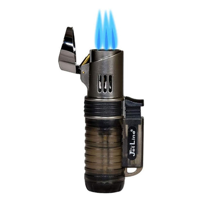 Pocket Torch – Triple Flame with See-Thru Tank