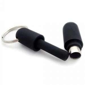 Punch Cigar Cutter Keychain – Black