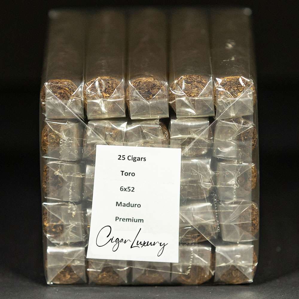 Toro Premiumᐩ Maduro – 6×52 avec cellophane.